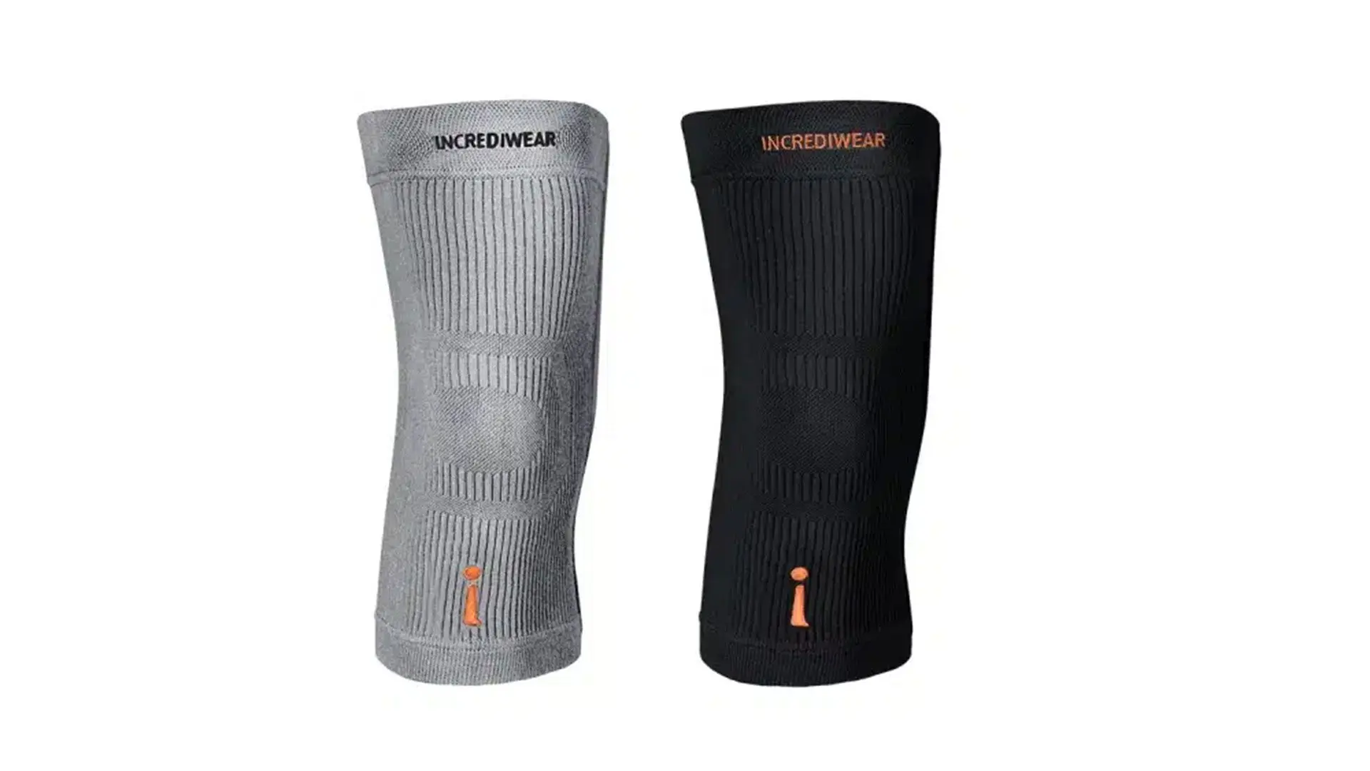 Incrediwear Knee Sleeve Produktbild in grau und schwarz