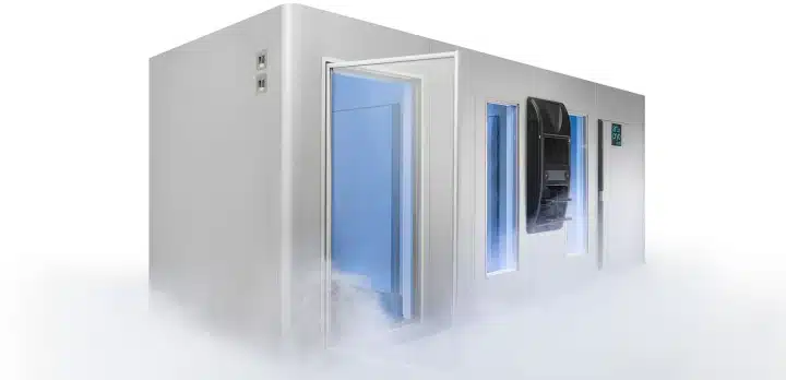 V3 Vario | Vaultz Dreiraum-Hochleistungs-Kältekammer | kühlt bis -110 Grad C