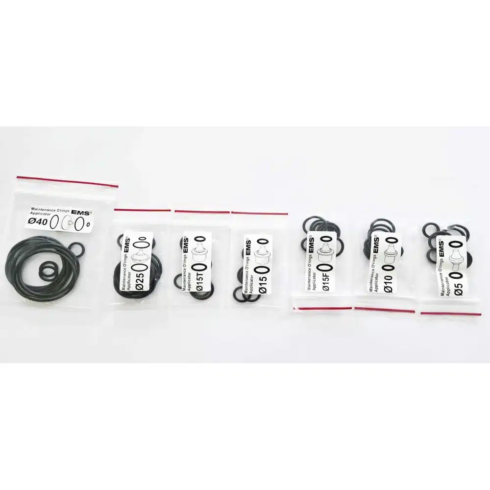 Swiss DolorClast - O-Ring-Set für "Blaues Handstück" von Radial Shock Waves