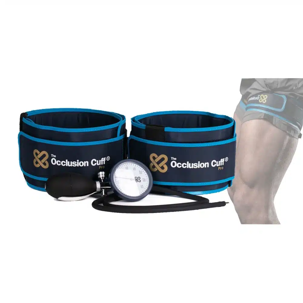 The Occlusion Cuff® Pro Bein-Unit für gelenkschonendes Blutflussrestriktionstraining