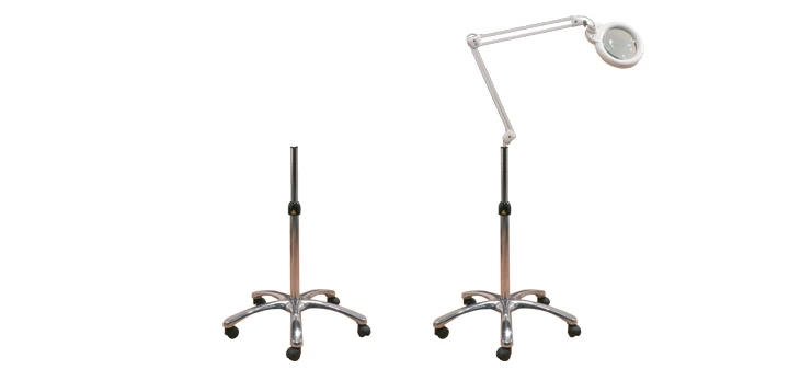 Rollstativ für Lupenlampe